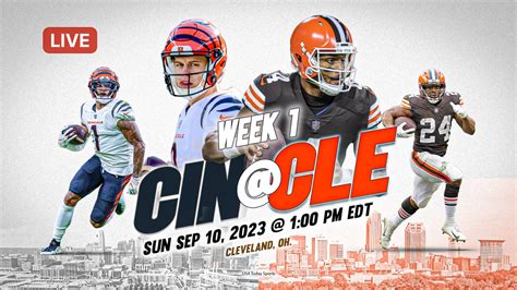 Bengals vs. Browns live stream: TV channel, how to watch NFL