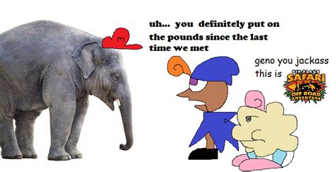 the beloved cast of SMRPG reunites with THE super mario | Elephant Mario | Know Your Meme