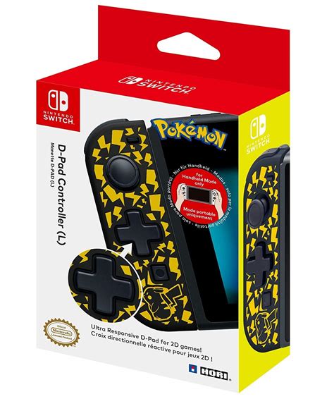 Official Nintendo Licensed D-pad Joy-Con Left Pokemon Version | Switch ...