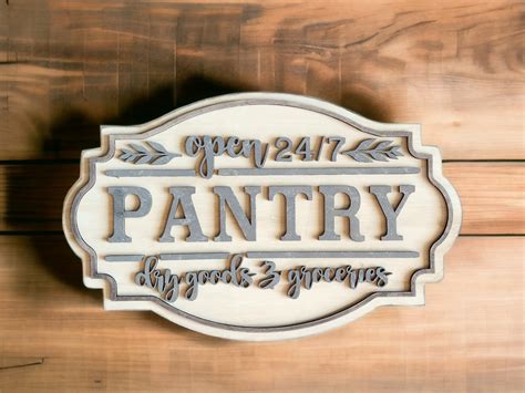 Farmhouse Pantry Sign