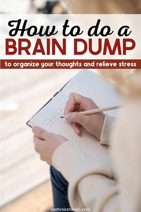 Brain Dump: The Simple Technique That Will Declutter Your Mind | We ...