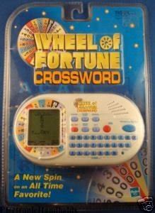 Amazon.com: Wheel Of Fortune CrossWord Electronic Handheld Toy Game ...