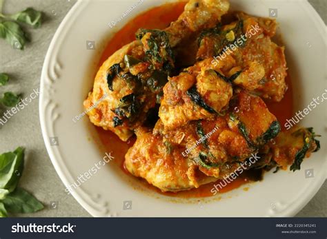 Ayam Woku Turmeric Spiced Chicken Asian Stock Photo 2220345241 | Shutterstock