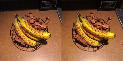 Stereograph - Banana with Puzzle by alanbecker on DeviantArt