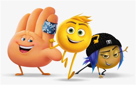 Gene, Jailbreaks And Hi-5 Is An Main Charactet From - Personajes Emojis La Pelicula - 986x573 ...