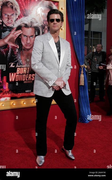 Jim Carrey 03/11/2013 "The Incredible Burt Wonderstone" Premiere held ...