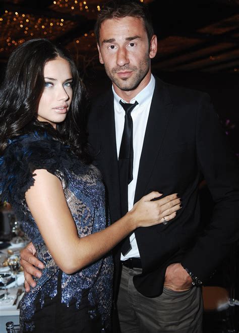 Adriana Lima with husband Marko Jaric. | Adriana Lima Celebrates ...