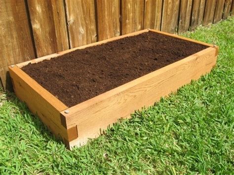 2x4 Cedar Raised Garden Bed | GardenInMinutes.com