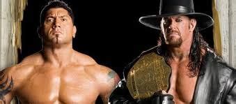 video : Batista vs Undertaker in match WWE World Championship ...