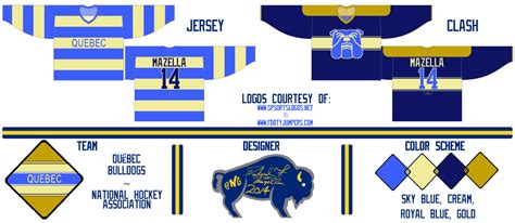 AJH Hockey Jersey Art: Concept of the Dead: No team for Quebec is BULL(dogs)