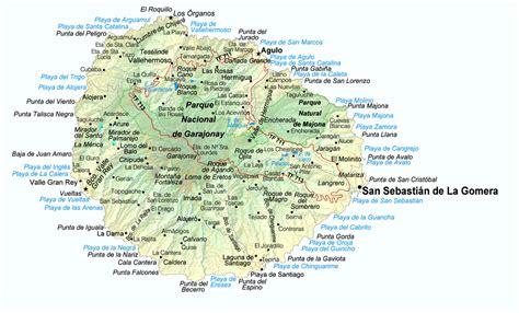 limpiar Escándalo zorro mapa de la gomera ganar Favor Autorización