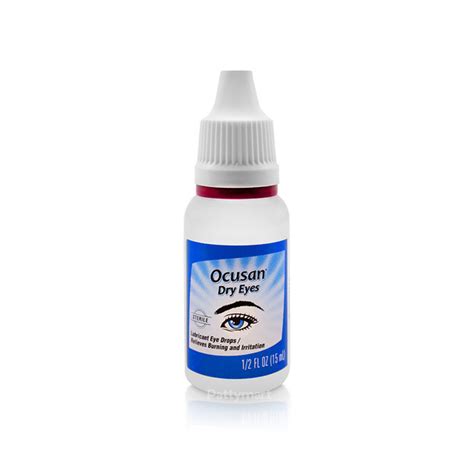 Colirio Ocusan Dry Eyes Azul/ Ojos Secos Azul 0.5 Oz Dlc