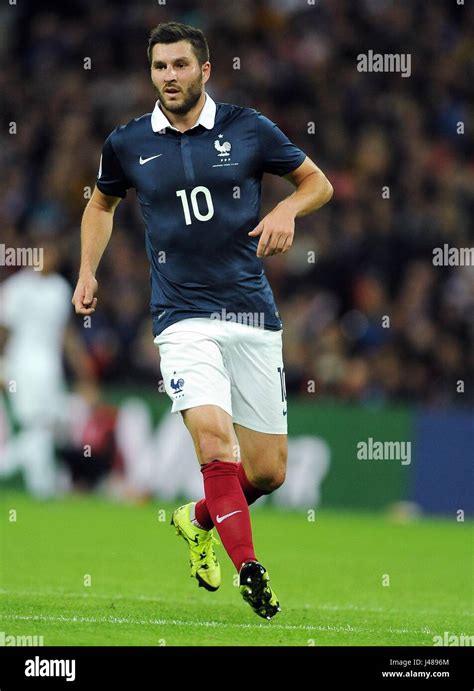 ANDRE PIERRE GIGNAC OF FRANCE ENGLAND V FRANCE WEMBLEY STADIUM LONDON ...