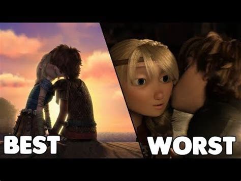 All Hiccstrid Kisses! Rated "Worst To Best!" HD - YouTube in 2020 | How ...