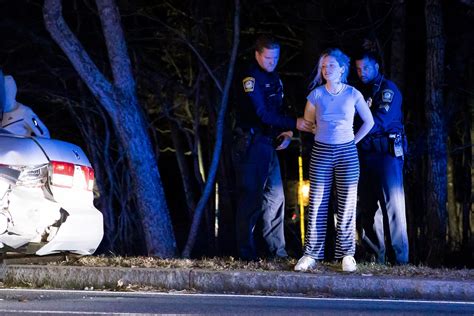 HN PHOTOS: Woman arrested for drunk driving after ramming into ...