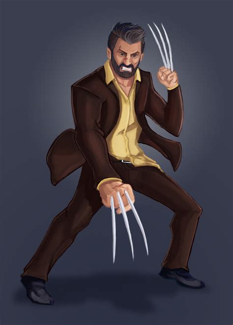 Logan aka Wolverine by gaurav-salunkhe on Newgrounds