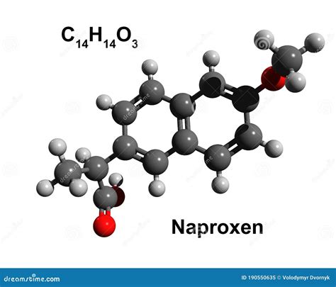 Chemical Formula and Structure of Naproxen, a Common Anti-inflammatory ...