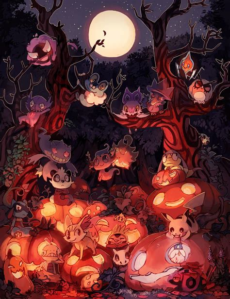 Pokemon Halloween Wallpapers for Desktop, PC and Mobile Free Download