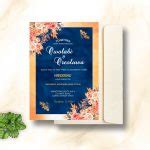 Get Royal Blue And Purple Wedding Invitation Cards Design And Printing - Design And Printing ...