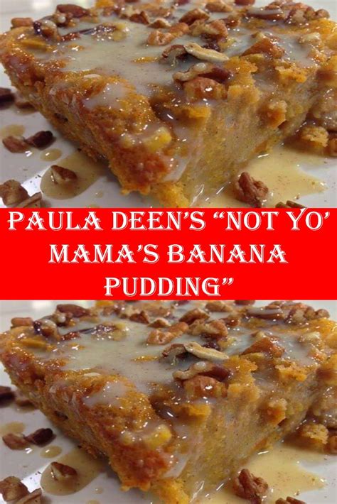 Banana Bread Pudding Paula Deen - Health Meal Prep Ideas