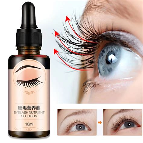 Natural Eyelash Growth Treatments Serum Eyelash Enhancer Treatments Eye Lash Longer Thicker ...