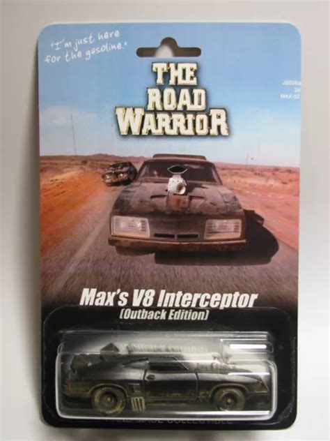 MAD MAX ROAD Warrior V8 Interceptor Ford Falcon XB Custom Hot Wheels echte Fahrer EUR 88,11 ...