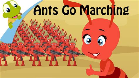 The Ants Go Marching | Nursery Rhymes and Kids Song - YouTube