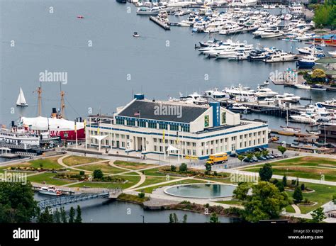 Aerial view of Museum of History & Industry in Seattle Stock Photo - Alamy