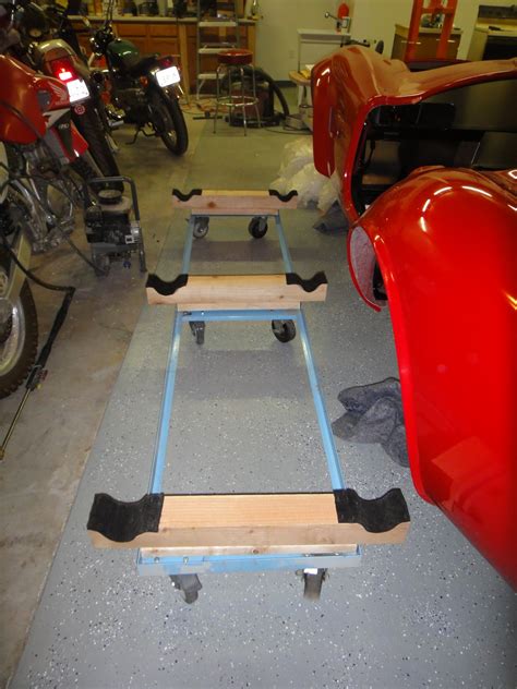 The Wrenchette: A Girl Builds a Roadster: Inventory, chassis dolly, & body buck complete