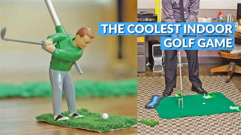 Mini Golfing Man Indoor Golf Game - YouTube