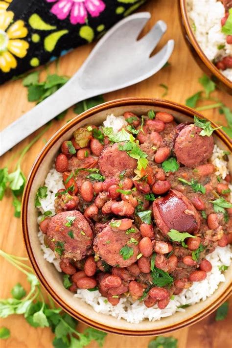 Instant Pot Red Beans and Rice with Sausage | Simply Happy Foodie