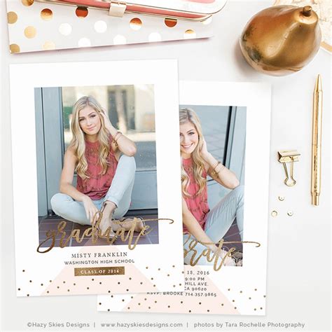 Senior Announcement Templates, Senior Graduation Template, Senior ...