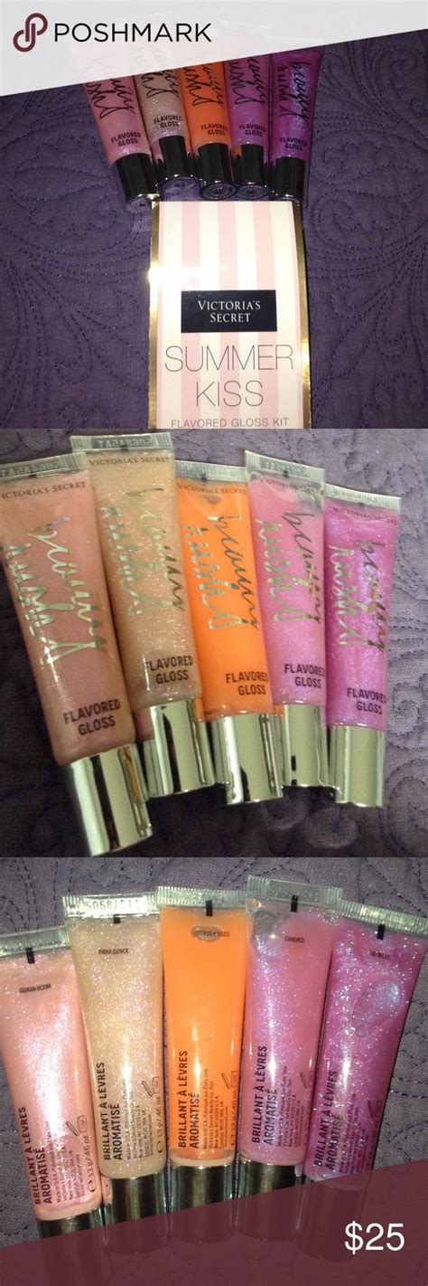 Set of 5 Victoria's Secret lip glosses | Victoria secret makeup, Victoria secret, Lip gloss