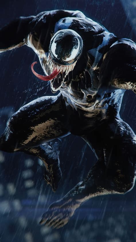 Venom Marvels Spider-Man 2 4K #4691m Wallpaper iPhone Phone