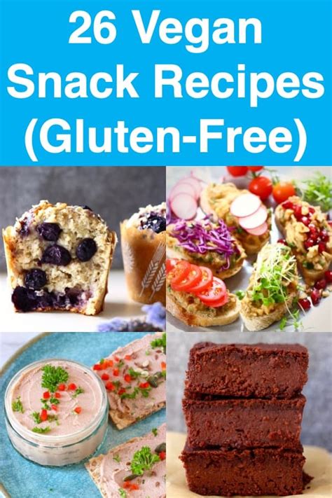 26 Vegan Snacks (Gluten-Free) - Rhian's Recipes