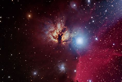 NGC2024 Flame Nebula in Orion | Astronomy Pictures at Orion Telescopes