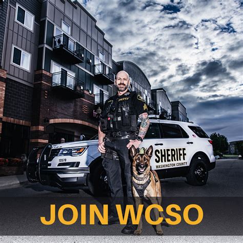 Hiring Continues for Deputy Positions - Washington County Sheriff's Office