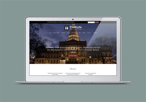 Thrun Law Firm | Agency Level Law Firm Website Design