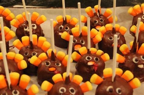 Priscillas: Turkey Cake Pops.. Bookpage Treetoppers and a Big Fat Tree