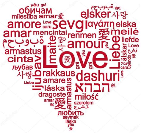 Love in different languages Stock Photo by ©yulan 19630287