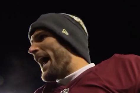 Kirk Cousins Is Pumped (Again) After Beating the Green Bay Packers ...