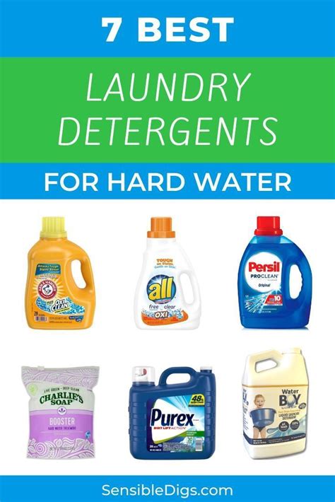 7 Best Laundry Detergents for Hard Water | Best laundry detergent, Hard ...