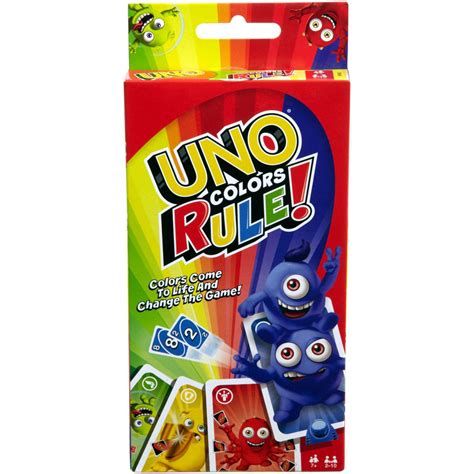 UNO Colors Rule Card Game - Walmart.com - Walmart.com