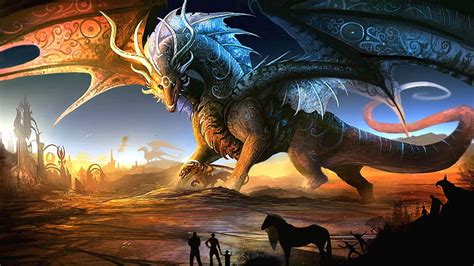 3840x2160px | free download | HD wallpaper: dragons, artwork, myth ...