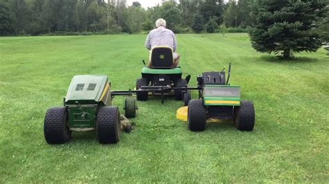 Pull behind mower | Electric riding lawn mower, Garden tractor pulling, Lawn mower repair