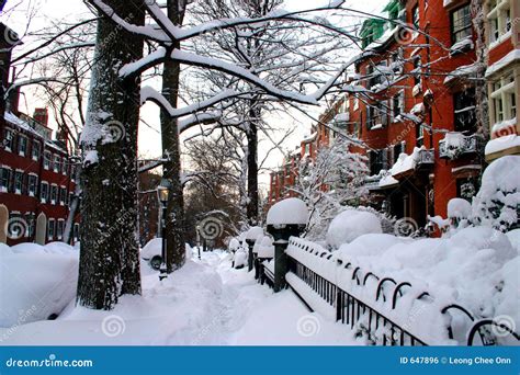 Boston Winter Royalty Free Stock Image - Image: 647896