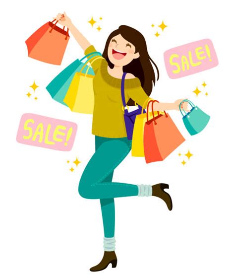 Woman Shopping Illustrations, Royalty-Free Vector Graphics & Clip Art - iStock