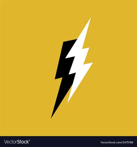 Lightning bolt Royalty Free Vector Image - VectorStock