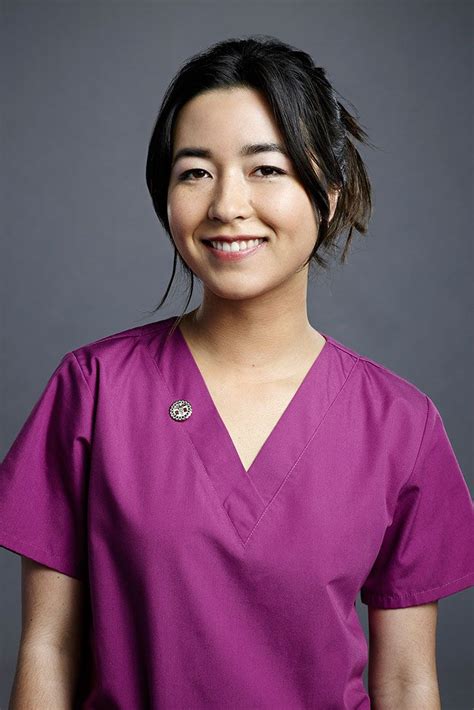 Maya Erskine as Nurse Gi-Sung in Heartbeat. #HeartbeaTLC www.uk.tlc.com/shows/heartbeat ...