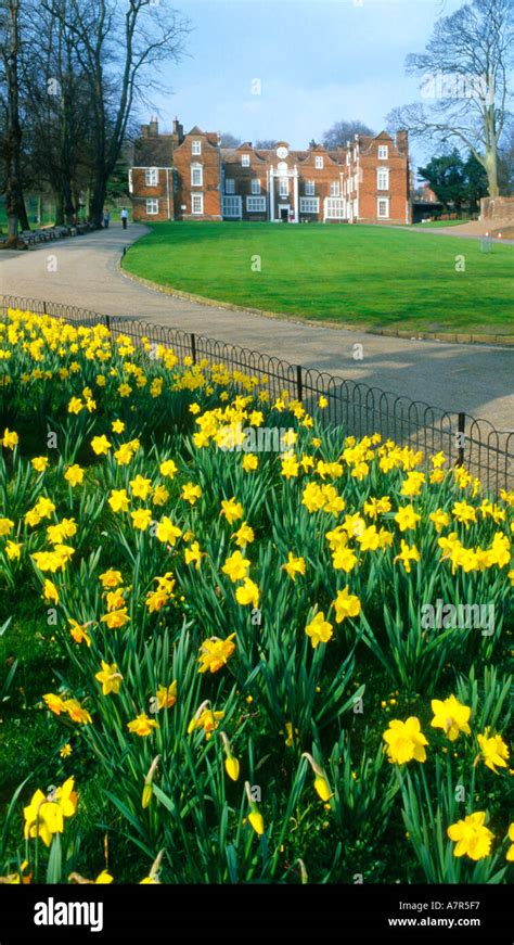 Christchurch Mansion Christchurch Park Ipswich Suffolk UK Stock Photo ...